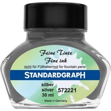 Standardgraph kaligrafický inkoust Stříbrný LP-572221