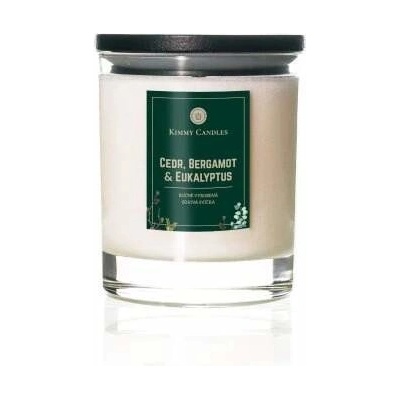 Kimmy Candles Cedr, Bergamot & Eukalyptus 220g