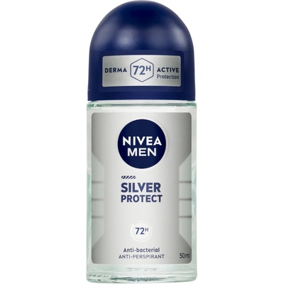 Beiersdorf Nivea Рол-он за мъже 50 мл Силвър Протект