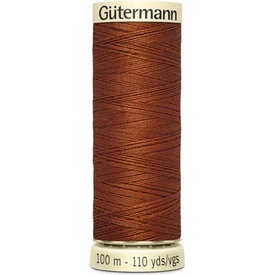 Nit PES Gütermann 100 (100m) - univerzální barva 934 - hnědá