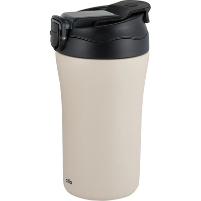 Cilio Doppio termohrnek na pití 400 ml béžový