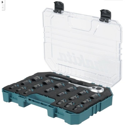 Makita E 30069 19 dílná sada nástrčných klíčů 1/2 čtyřhran IMPACT BLACK v plastové krabičce