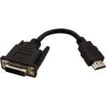 Roline Кабел Roline 12.99. 3115, HDMI (м) към DVI (ж), 0.15m, черен