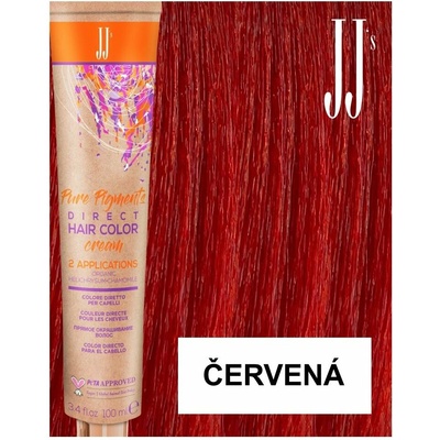 JJ Direct Barva Hell Fire Červená 100 ml