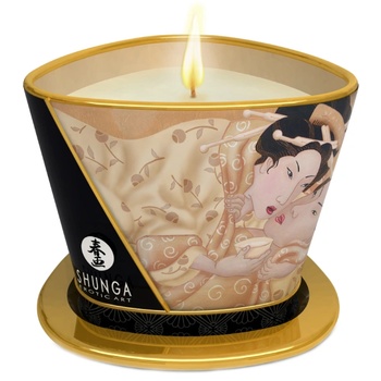 Shunga Стимулираща либидото масажна свещ Shunga Vanilla Desire (170 ml)