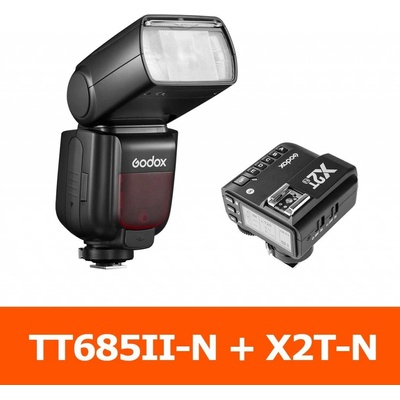 Godox TT685 II + X2T pre Nikon