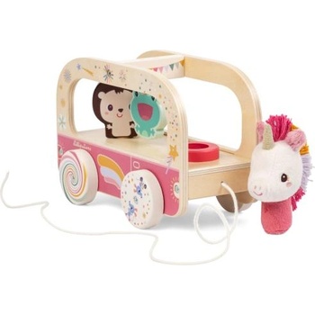 Lilliputiens - дървен автобус - еднорог Лена