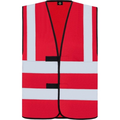 Korntex Hannover Unisex bezpečnostní vesta KX140 Red