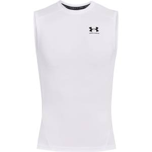 Under Armour HeatGear® Sleeveless Men's - White/Black
