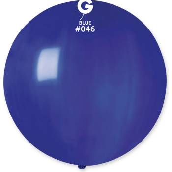 Image 1 of Gemar Кръгъл пастелен балон син 80 см