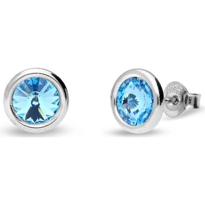Spark modré se Swarovski Elements Tiny Bonbon Studs KR1122SS29AQ Aqua