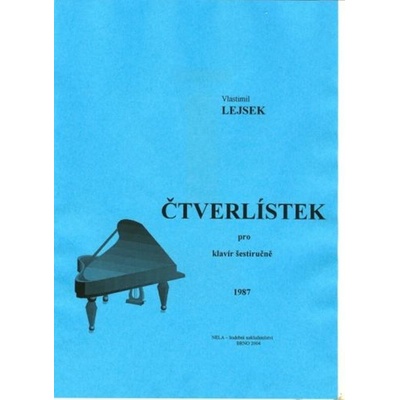 Čtverlístek pro klavír šestiručně
