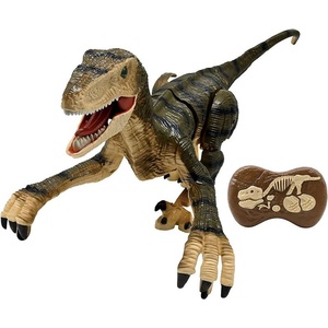 Lexibook Интерактивна играчка Lexibook - Велоцираптор, с RC, зелен (DINO01) - baby