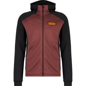 Ajungilak Мъжко поларено яке Ajungilak Stretch Hooded ML Jacket Fleece jacket - Thundra Earth / Black (005-7147-0413)