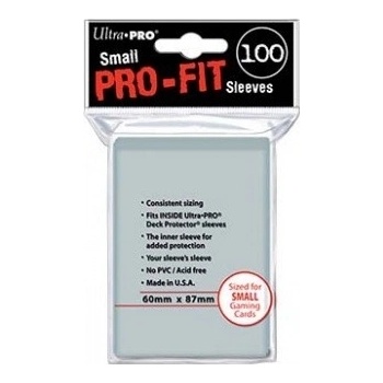 Ultra PRO Small Sleeves pro-fit card 100