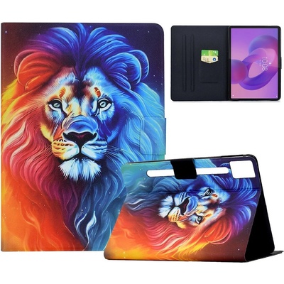 Vsetkonamobil 130917 ART Zaklápacie puzdro Lenovo Idea Tab Pro COLORFUL LION