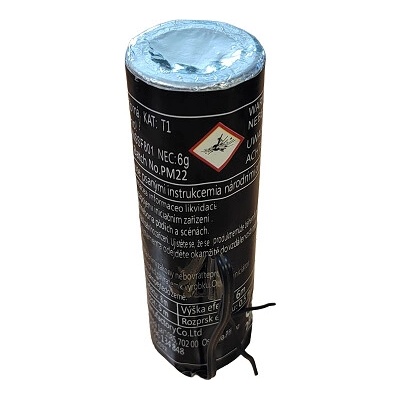 Pyro Moravia Fontána stříbrná jet 1s/8m