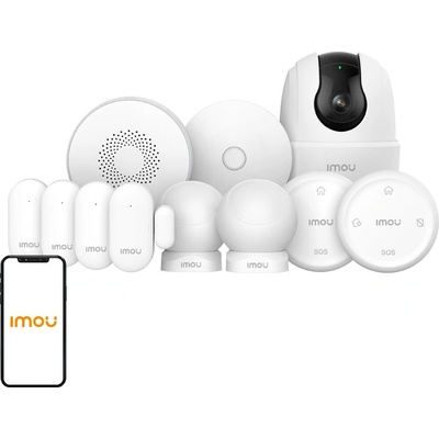 IMOU Home Alarm Kit 11 Ranger 2C Alarm System (ALARM KIT-11-RANER2C)