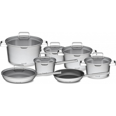 G21 Sada riadu Gourmet Magic s cedníkom, 13 dielov, nerez G21-6352114