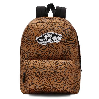 Batoh Vans Wm Realm golden brown/black 22L 43×32×12 CM 22/23 - Odesíláme do 24 hodin