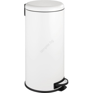 WENKO 22709100 - Кош LEMAN 30, 5 x 64 см, бял/черен (WE0309)