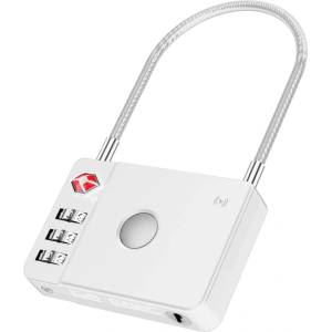 MiLi MiLock APL ключалка за багаж, бяла White iOS (MILI MILOCK WHT)