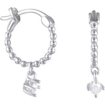 Silenti Jewelry Сребърни обеци "Разбирателство