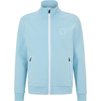 HUGO BOSS Суичър Boss Men's Skaz Zip Hoodie - Pastel Blue