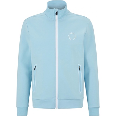 HUGO BOSS Суичър Boss Men's Skaz Zip Hoodie - Pastel Blue