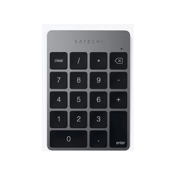 Apple Satechi Aluminum Slim Wireless Keypad - Space Grey (STSALKPM)