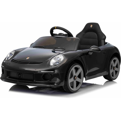 Ruf gt 12v Детска Акумулаторна Кола, Черна, Литиева Батерия, Дистанционно Управление и led Светлини (589632145)