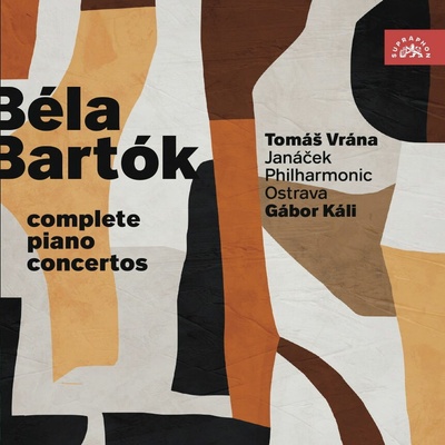 Bartók Béla - Klavírní koncerty komplet CD
