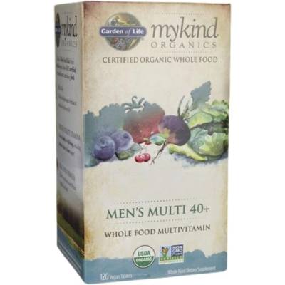 Garden of Life Mykind Organics | Men's Multi 40+ [120 Таблетки]