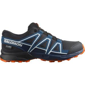 Salomon Детски маратонки Salomon Kid's Speedcross Waterproof Trail running shoes - Dark Navy / Dark Blue / Red Orange - размер 37 (EU) (702-4203-0620)
