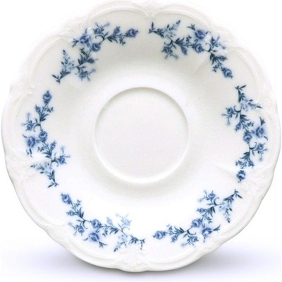 BonBistro Бяла/синя порцеланова чинийка ø 12 cm Retro - BonBistro (741096)