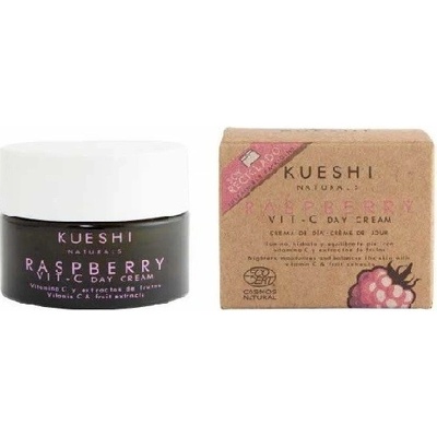 Kueshi Naturals Raspberry denný pleťový krém s vitamínom C 50 ml