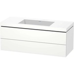 Duravit L-Cube - Шкафче с умивалник 50x120x48 см, 2 чекмеджета, бяло матово LC6929N1818 (LC6929N1818)
