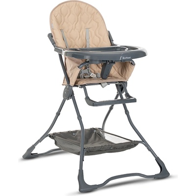 Lorelli СТОЛ ЗА ХРАНЕНЕ bonbon beige leather (10100312507)