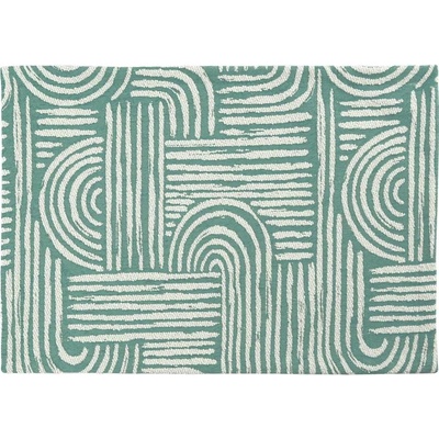 Sander Žakárový behúň Arcus 40x100 cm aqua 521568-67