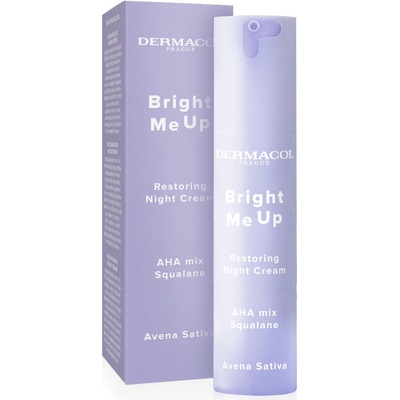 Dermacol Bright me up obnovujúci nočný krém 50 ml