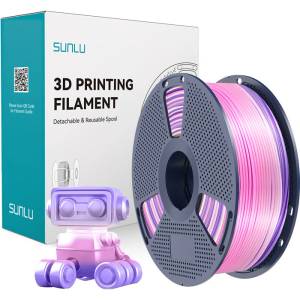 Sunlu PLA+ копринен филамент (дъга) 03 (PLA+ Silk R 03)