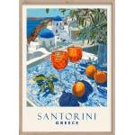Styler Печатна картина с включена рамка 50x70 cm Santorini - Styler (OB-22230)