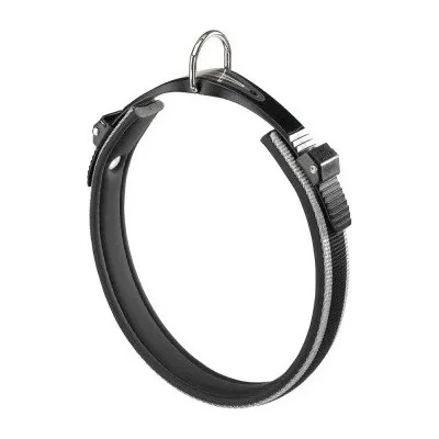 Ferplast - Ergocomfort C15/40 Grey - Регулируем нашийник за кучета, 25-33 см. /15 мм. , сив