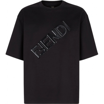 Fendi Diagonal tričko black