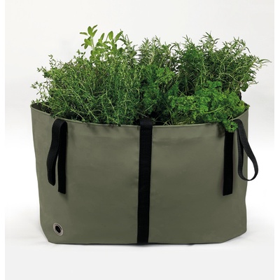 Blooming Walls The Green Bag XL 100x100x50 cm BAG: Olivový