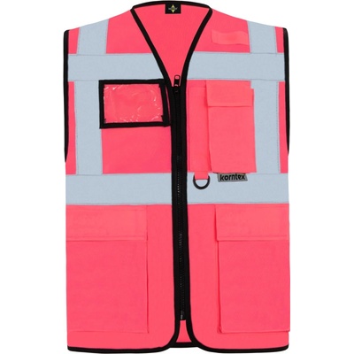 Korntex vesta KXMF Berlin multifunkční reflexní neon pink