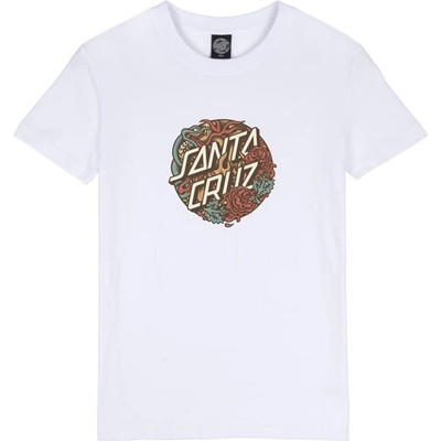 SANTA CRUZ Dressen Snake Front T-Shirt White
