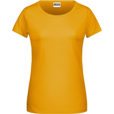 James & Nicholson Dámské triko JN8007 Gold Yellow