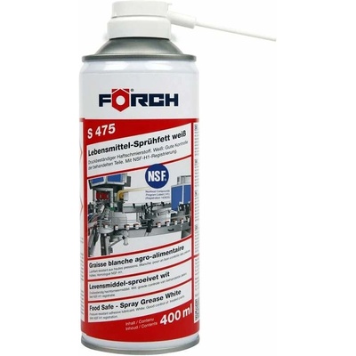 Förch S475 Stříkací tuk pro potravinářský průmysl bílý 400 ml – Hledejceny.cz
