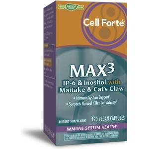 Nature's Way Cell Forté MAX³ (IP-6, инозитол, майтаке и котешки нокът) Nature’s Way (05812)